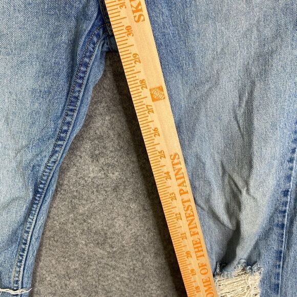 Levis 510 Jeans Mens 30x32 Blue Slim Straight Stretch Light Wash Denim American - Picture 5 of 12